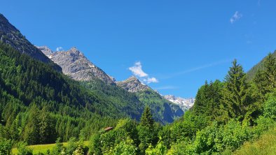 Hinterhornbach Blick Petersbergalm