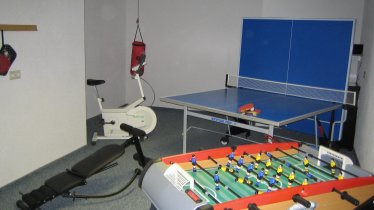 fitness and playing room for children and adults