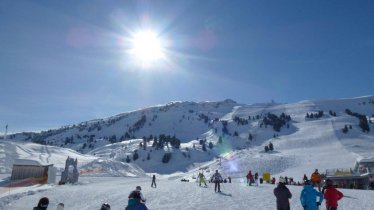 skiing in the area Arlberg