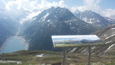 Aussicht von der Olperer Hütte