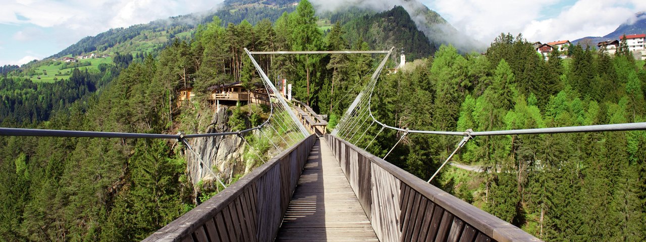 Benni Raich Suspension Footbridge, © TVB Pitztal