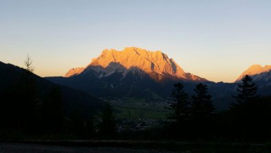 Sonnenuntergang Wetterstein