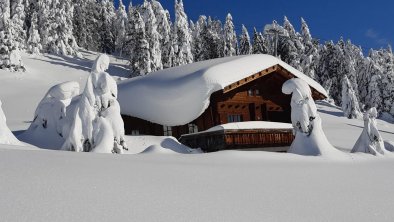 Kristemoarhütte Dez. 2020 Neuschnee traumhaft