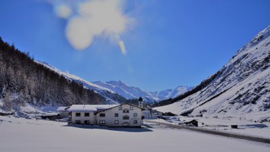 Haus Gstrein-Hausansicht Winter