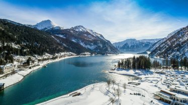 Blick auf den Achensee Winter