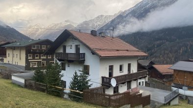 house in summer with top view