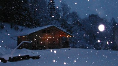 romatische Grillhütte