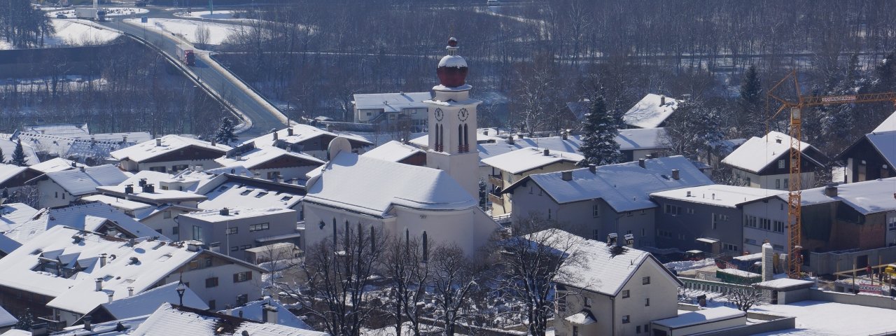 Fritzens in winter, © Hall-Wattens