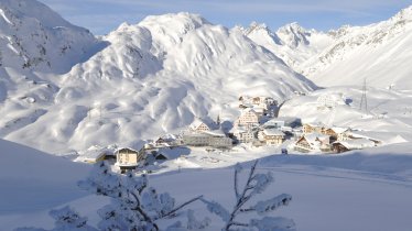 The village of St. Christoph in winter, © TVB St. Anton am Arlberg