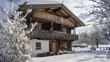 Appartement_Bergblick_Ahornstrasse_Winter, © Vorderansicht mit Eingang