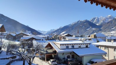 View to glacier