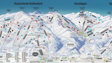 Pistenpanorama Hochzillertal-Hochfügen-Spieljoch W