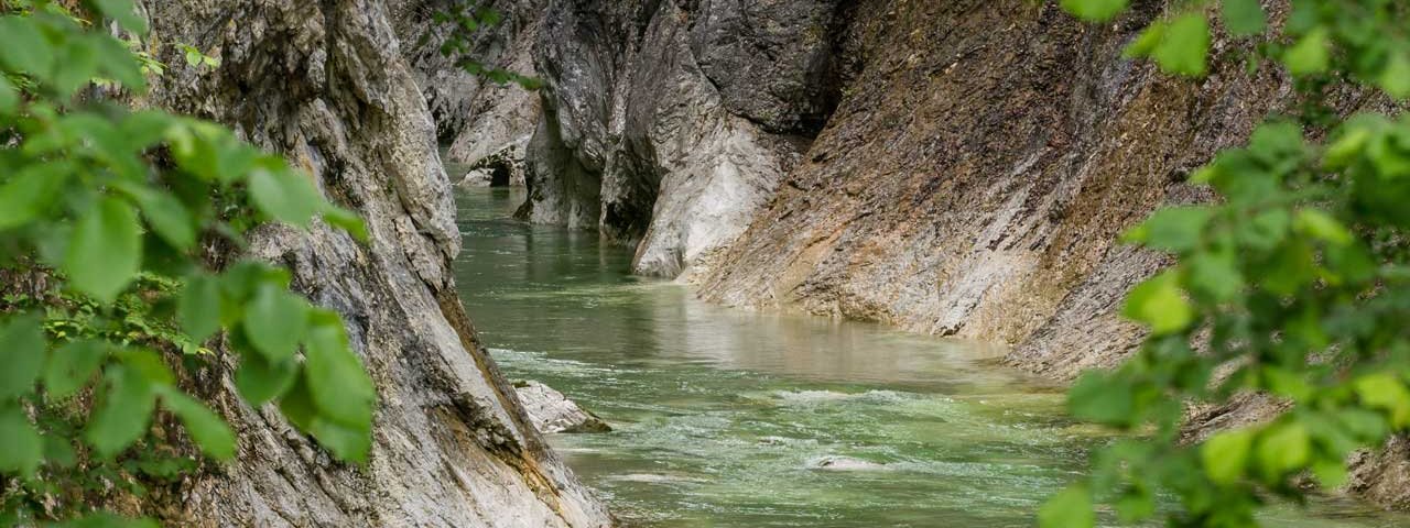 The Kaiserklamm gorge on the ride to the Guffertspitze mountain, © Erwin Haiden