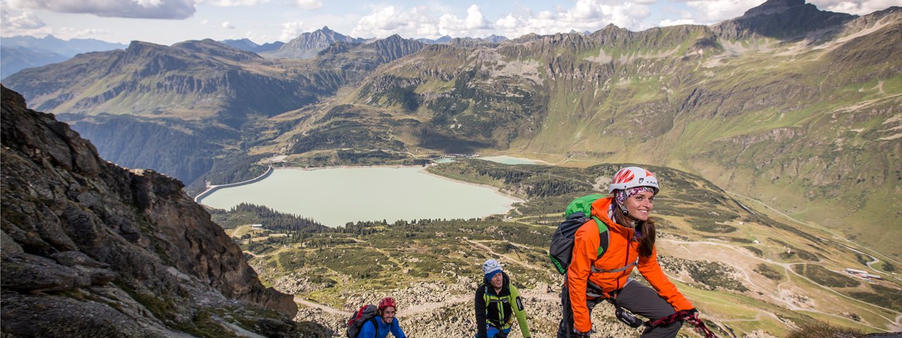 Via Ferrata at Galtür Silva Park, © TVB Paznaun-Ischgl