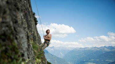 Climbing near the Muttekopfhütte hut, © Tirol Werbung/Peter Neusser