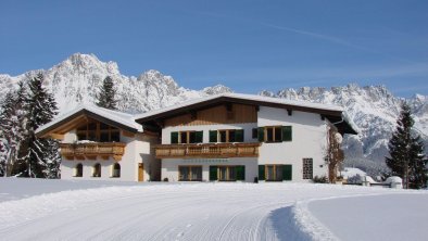 Haus Geigern right on the ski slope