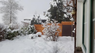 Garten im Winter