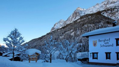 Berghof am Schwand in winter, © Werbeatelier Punktum