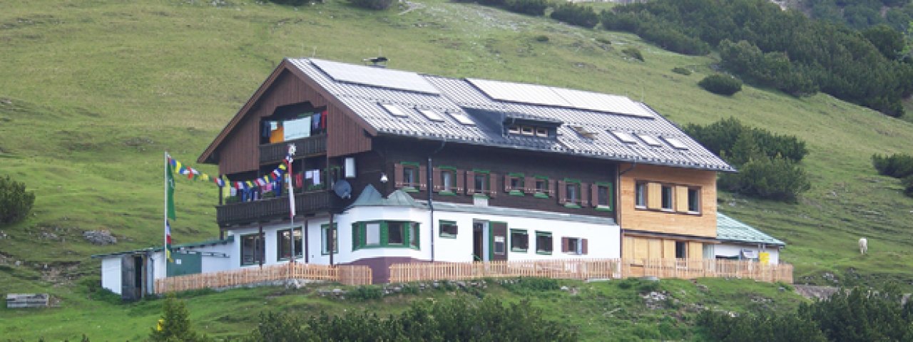 Sollsteinhaus in the Karwendel Mountain, © Solsteinhaus