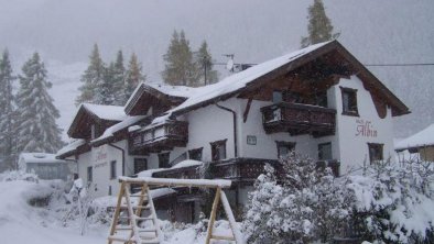 Haus Albin im Winter