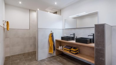 Ferienwohnung Bergliebe - Badezimmer