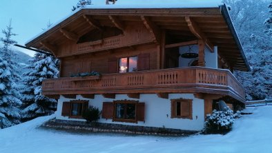 Hütte zum Dillental Auffach Winter