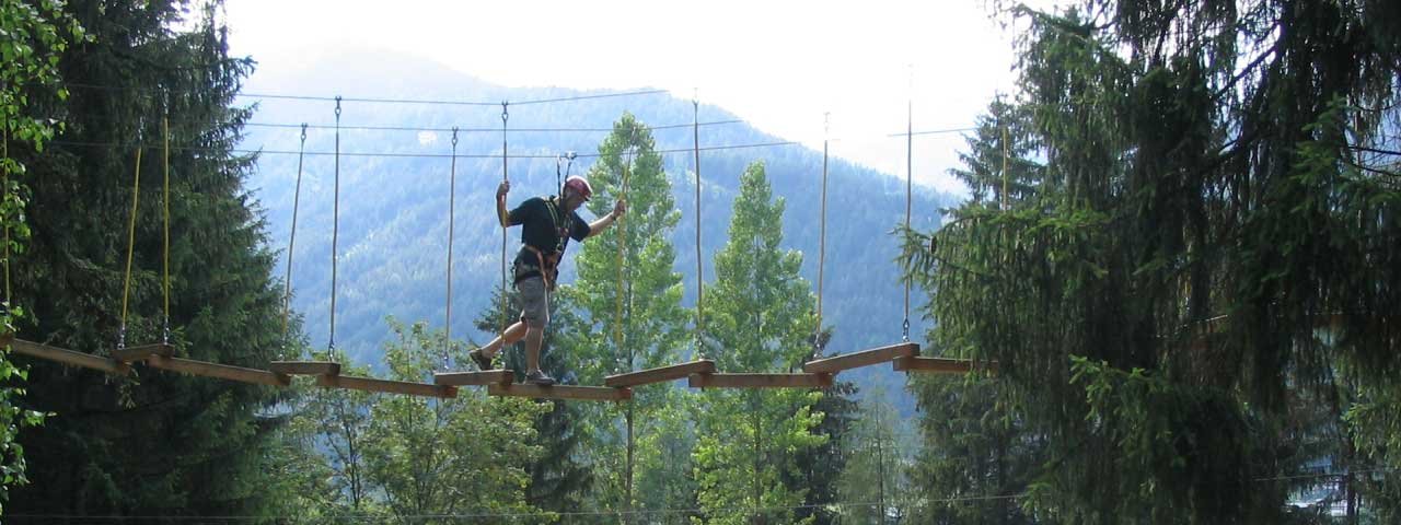 1st Adventure Park in Fulpmes in Stubai Valley, © Adventure Park Stubai