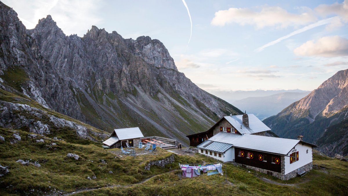 Würtemberger Haus Hut in the Lechtal Alps, © Tirol Werbung/Dominik Gigler