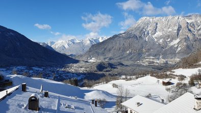 Balkonaussicht nach Westen im Winter, © Johannes Türtscher