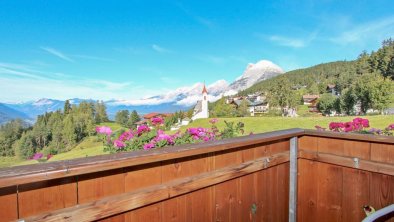 Aussicht vom Balkon