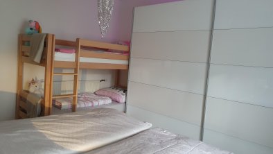 room with bunkbed