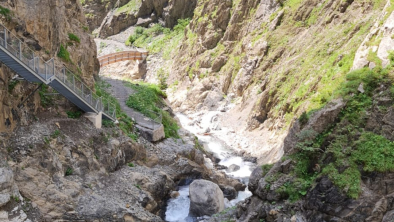 Schnanner Klamm, Bergblick-Vadiesen