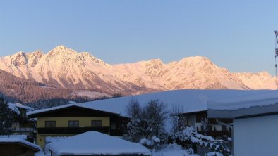 Blick vom Balkon, © Koller Alois Ferienwohnung WILDER KAISER