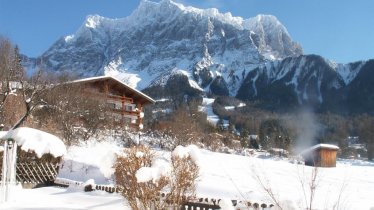 Ausblick auf das Wettersteingebirge