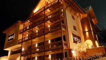 Hotel view at night, © Natürlich. Hotel mit Charakter in Fiss, Tirol