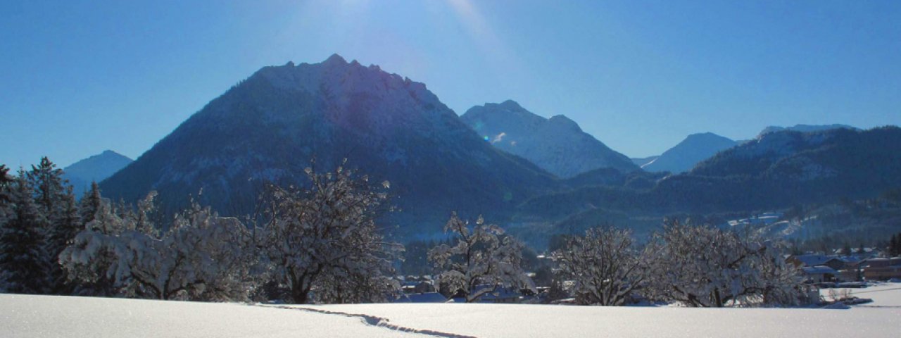 Winter in the Reutte Nature Park Region, © Naturparkregion Reutte