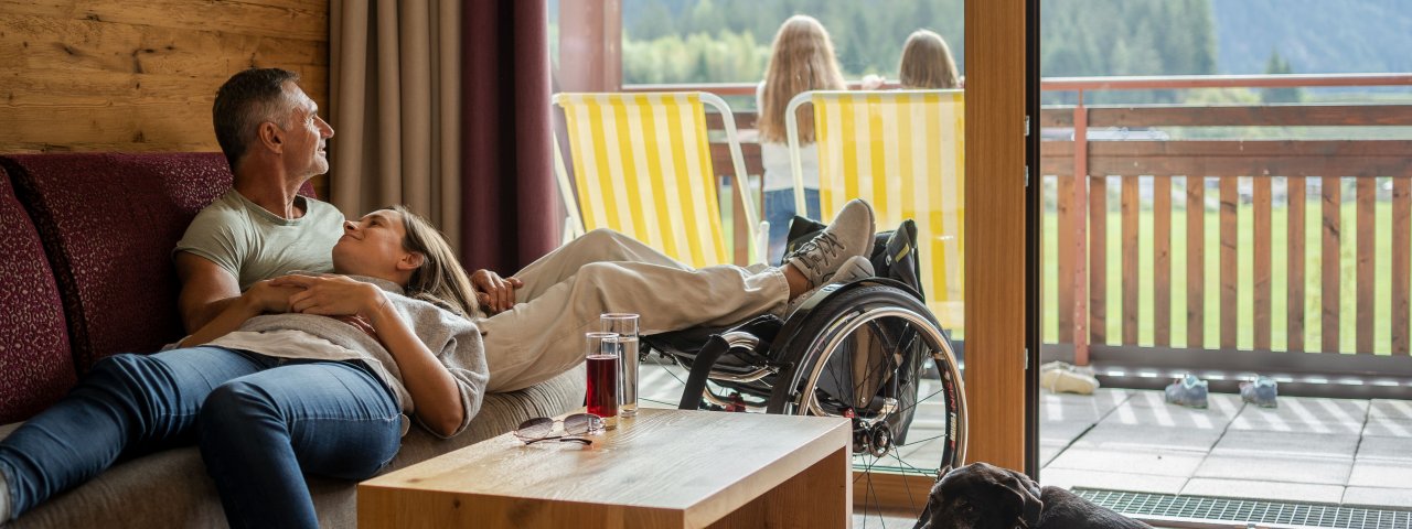 Disabled-accessible accomodation , © Tirol Werbung / Peter Neusser
