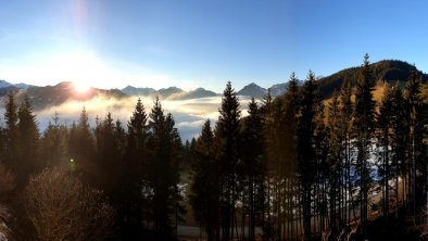 Blick vom Balkon