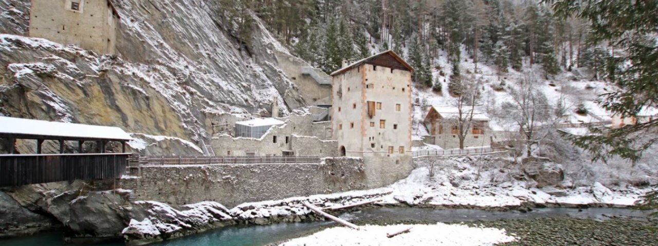 Altfinstermünz Fortress in winter, © TVB Tiroler Oberland Nauders