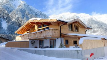 Winteransicht Tirol Chalets Leßner