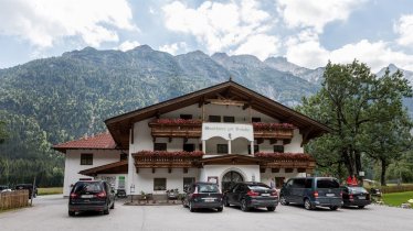 Gasthaus Brücke Leutasch Frontansicht