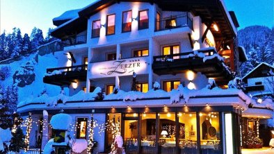 Hotel im Winter