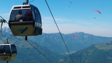 Gondelbahn Hochkössen cable car, © TVB Kaiserwinkl