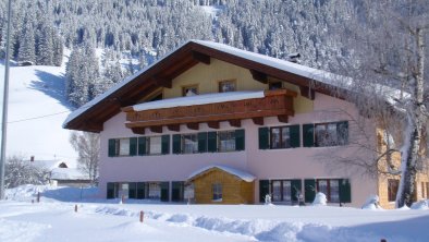 Haus Dietmar im Winter