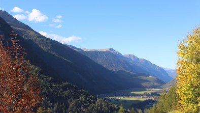 Aussicht Burgstein Herbst