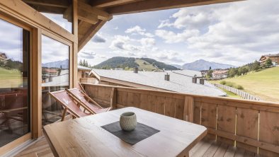 Chalet 2 - Terrasse Sommer